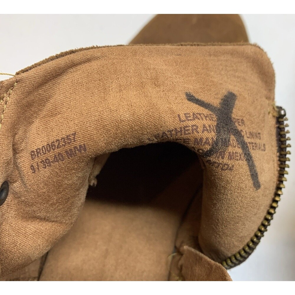 Born Vaughn Ankle boots Womens 9 brown distressed suede - Picture 6 of 8